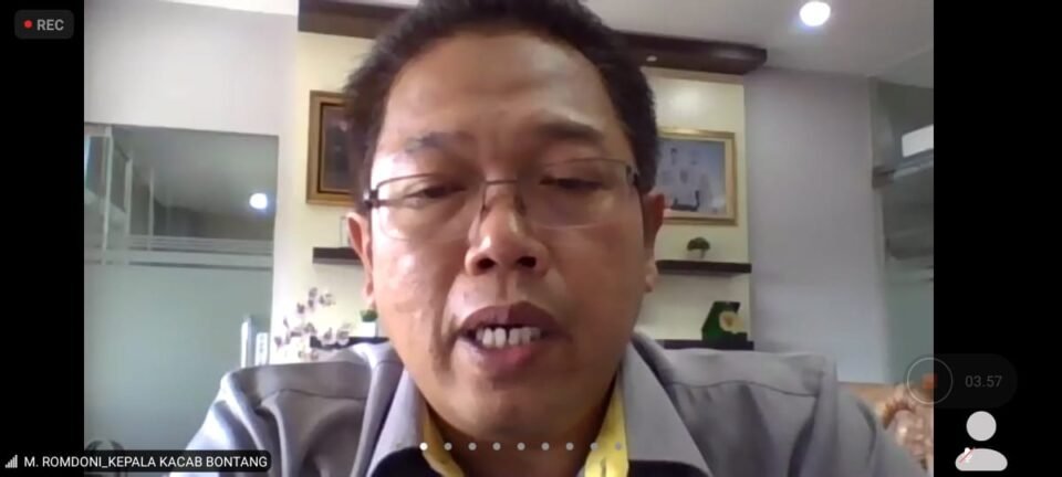 Muhammad Romdhoni Kepala Kantor BPJS Ketenagakerjaan Cabang Bontang