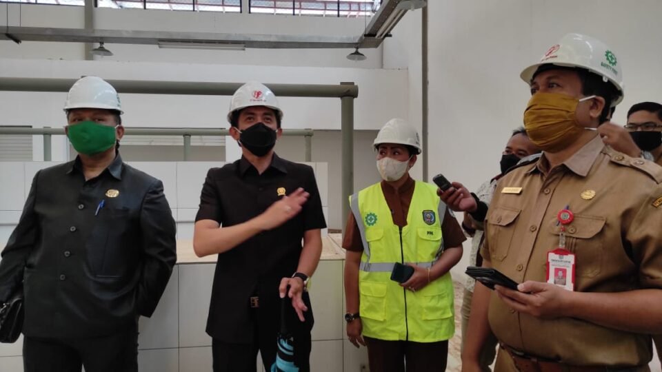 Komisi II DPRD Bontang melakukan kunjungan kerja ke Pasar Taman Citra Mas (TCM)