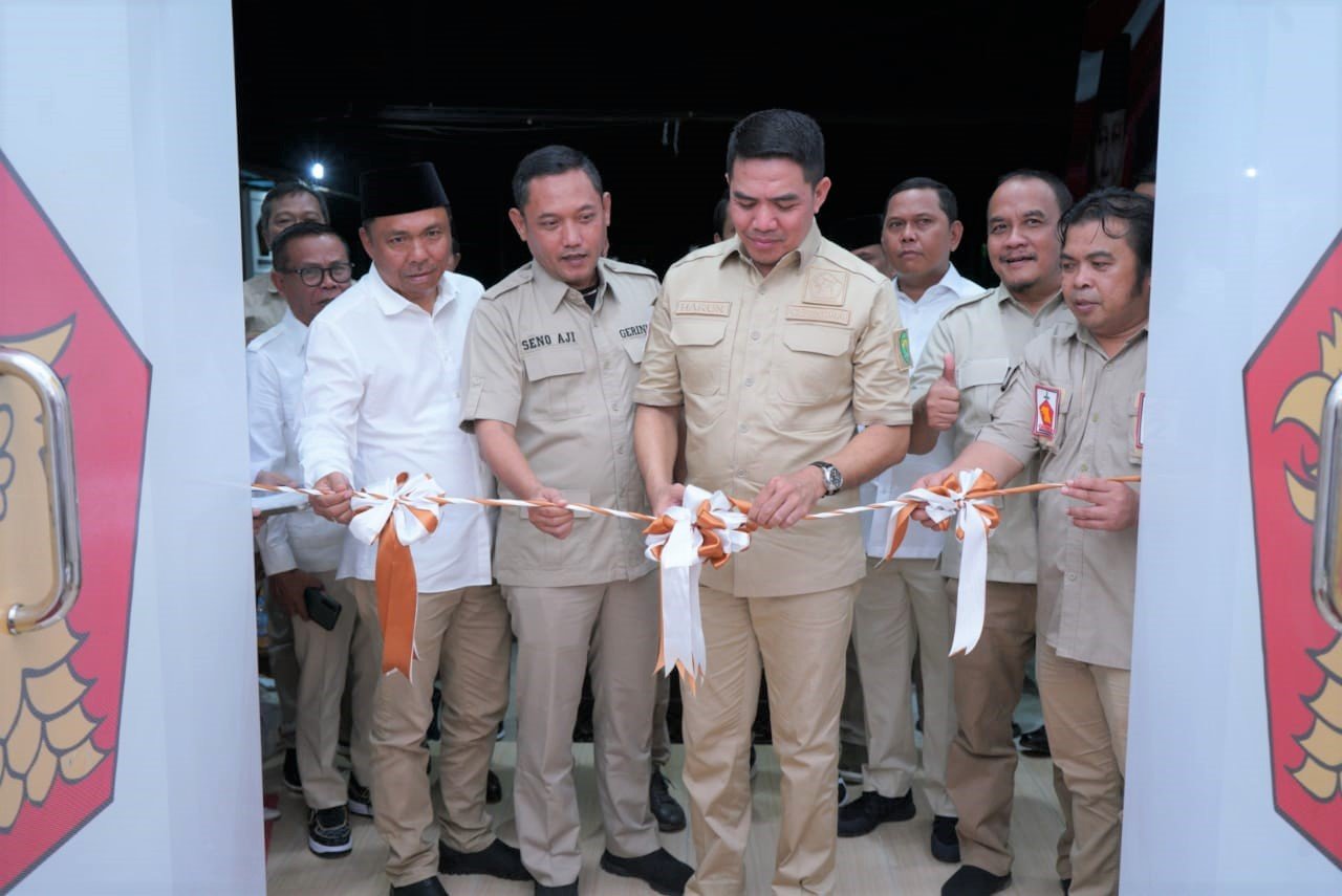 Resmikan Kantor DPC Gerindra Bontang, Pesan Andi Harun Jadikan Rumah Rakyat Sesungguhnya