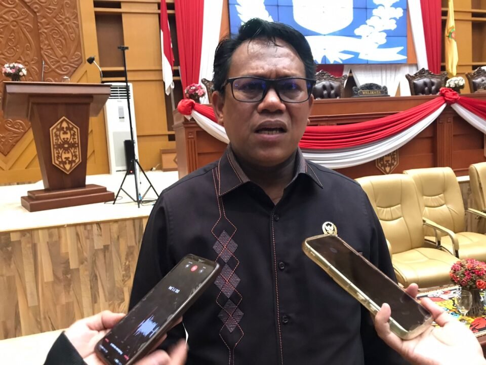 Teks: Wakil Ketua Komisi III DPRD Kota Samarinda, Samri Shaputra.