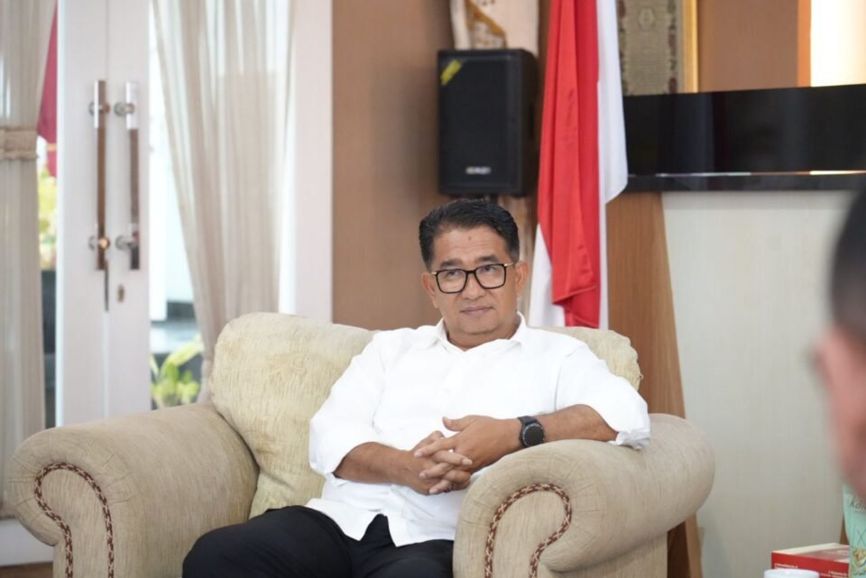 Teks: Penjabat (Pj) Gubernur Kalimantan Timur (Kaltim), Akmal Malik.