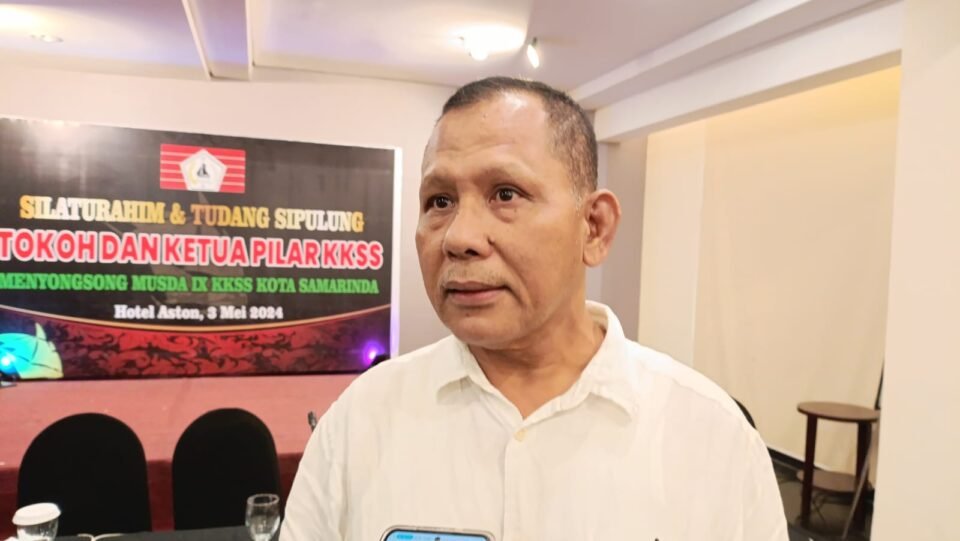 Teks: Ketua Badan Pengurus Wilayah (BPW) KKSS Kaltim, Alimuddin.
