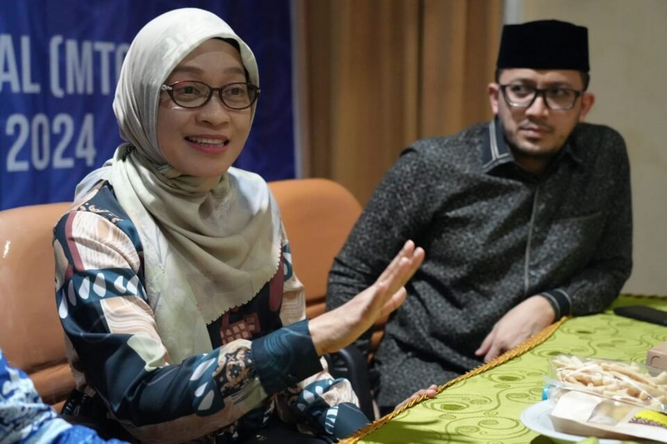 Teks: Sekretaris Daerah Provinsi Kalimantan Timur (Sekdaprov Kaltim) Sri Wahyuni.
